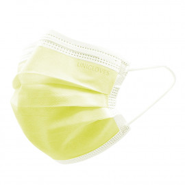 Unigloves - Yellow Surgical Mask - 50 pcs
