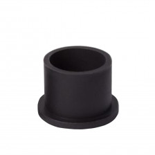 Černé silikonové kalíšky 10 mm - 10 ks