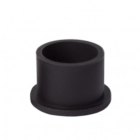 Černé silikonové kalíšky 10 mm (10 ks)