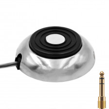 Round Foot Switch Silver