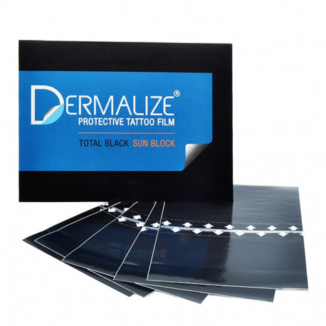 Dermalize Pro - Total Black UV Protection - 15 cm x 10 cm