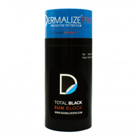 Dermalize Pro - Total Black UV fólia v roli 15 cm × 10 m