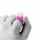 Sterile ring holder with cup - Pink