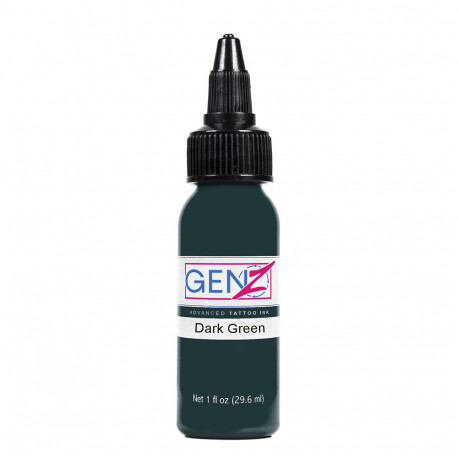 Intenze Ink Gen-Z - Dark Green (1 oz)