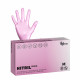 Espeon - Perleťově růžové nitrilové rukavice S