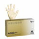 Espeon - Perleťovozlaté nitrilové rukavice M