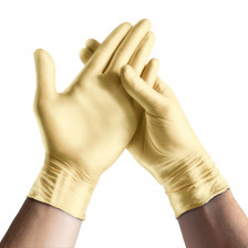 Espeon - Pearl gold nitrile gloves L