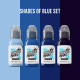 World Famous Limitless - Shades of Blue Collection set (4x 1 oz)