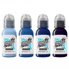 World Famous Limitless - Shades of Blue Collection set (4x 1 oz)