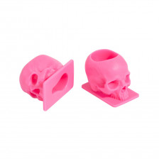 Saferly - Skull kalíšky na barvu (růžové) - 200 ks