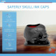 Saferly - Skull kalíšky na barvu (černé) - 200 ks