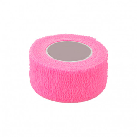 Ochranná wrap páska na grip 2,5 cm x 450 cm (růžová)