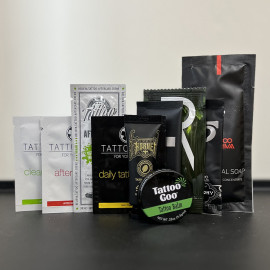 Set of aftercare samples 2