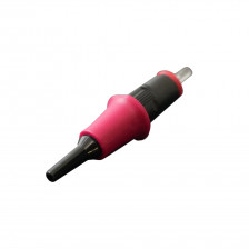 Ballpoint cartridge pro trénování techniky tetování (červená)