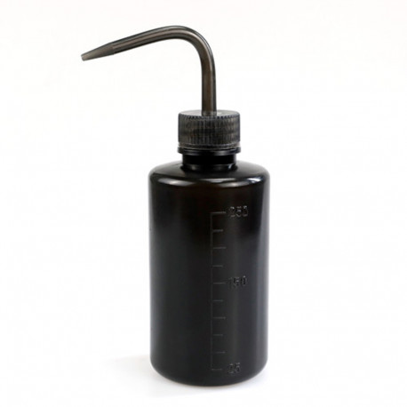Čierna fľaša s pipetou - 250 ml