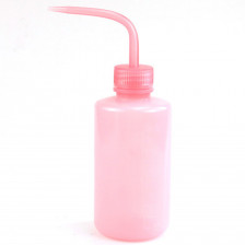 Ružová fľaša s pipetou - 500 ml