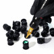 Saferly - Skull Ink Cups (black) - 10 pcs