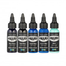 Dynamic Platinum - Lagoon set (5x 1 oz)