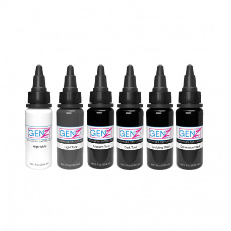 Intenze Ink Gen-Z - Bob Tyrrell Set (6x 1 oz)