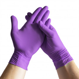 Espeon - Pink nitrile gloves Ideal M