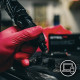 Espeon - Red nitrile gloves Ideal S