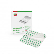 L+R - Suprasorb F Protect (sterilní) 10 cm × 12 cm