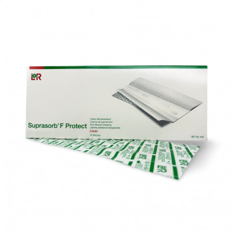 L+R - Suprasorb F Protect (sterile) 10 cm × 25 cm
