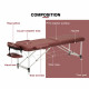 Massage Table ALU - Black