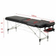 Massage Table ALU - Black