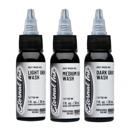 Eternal Ink - Gray Wash set (3 x 30 ml)