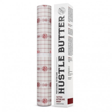 Hustle Butter -Tattoo Aftercare Wrap ochranná tetovacia fólia v roli (25 cm x 2 m)