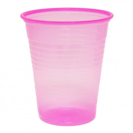 Nitras Medical - Růžový plastový kelímek 180 ml (100 ks)