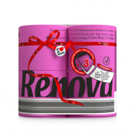 Renova - Toaletný papier ružový 6 ks