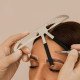 Aluminum eyebrow template 