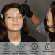 Eyebrow symmetry ruler in a roll