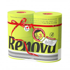 Renova - Toaletný papier zelený 4 ks