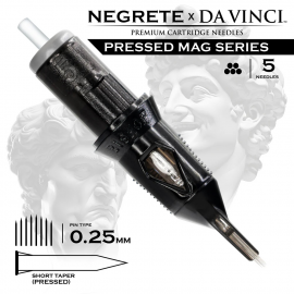 Bishop DA VINCI V2 x Freddy Negrete - Curved Pressed Magnum Super Bugpin 5 (0,25 mm ST)