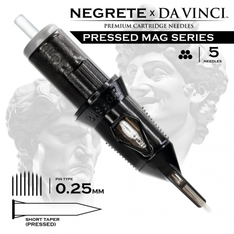 Bishop DA VINCI V2 x Freddy Negrete - Curved Pressed Magnum Super Bugpin 5 (0,25 mm ST)