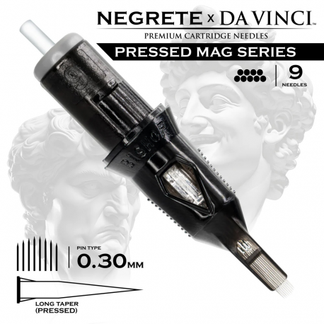 Bishop DA VINCI V2 x Freddy Negrete - Curved Pressed Magnum Bugpin 9 (0,30 mm LT)