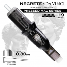 Bishop DA VINCI V2 x Freddy Negrete - Curved Pressed Magnum Bugpin 19 (0,30 mm LT)