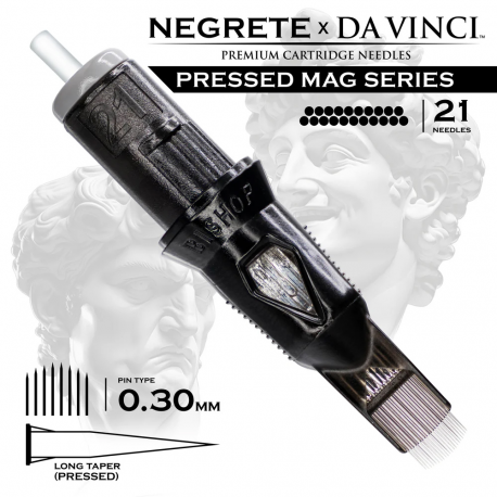 Bishop DA VINCI V2 x Freddy Negrete - Curved Pressed Magnum Bugpin 21 (0,30 mm LT)