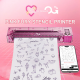 OG Produce - Fury Wireless Stencil Printer, Transparent Pink (Tiny Tattoo Edition)