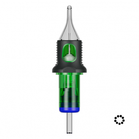 Elite - Infini Plus Cartridge - Round Shader 9 0,30 mm (Extra Long Taper, 5,5mm)
