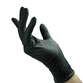 Unigloves - Select Black - Black latex gloves