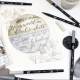 Tombow - ABT Dual Brush Pen - Gray Colors, 6 ks