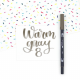 Tombow - ABT Dual Brush Pen - Gray Colors, 6 pcs