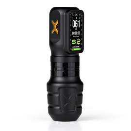 Ozer X - Channel Wireless Tattoo Machine Black