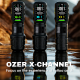 Ozer X - Channel Wireless Tattoo Machine Black