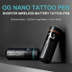 OG Produce -  Nano Wireless Tattoo Pen Green 4,0 mm