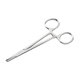 Basic - Steel Forceps with Notched Tips